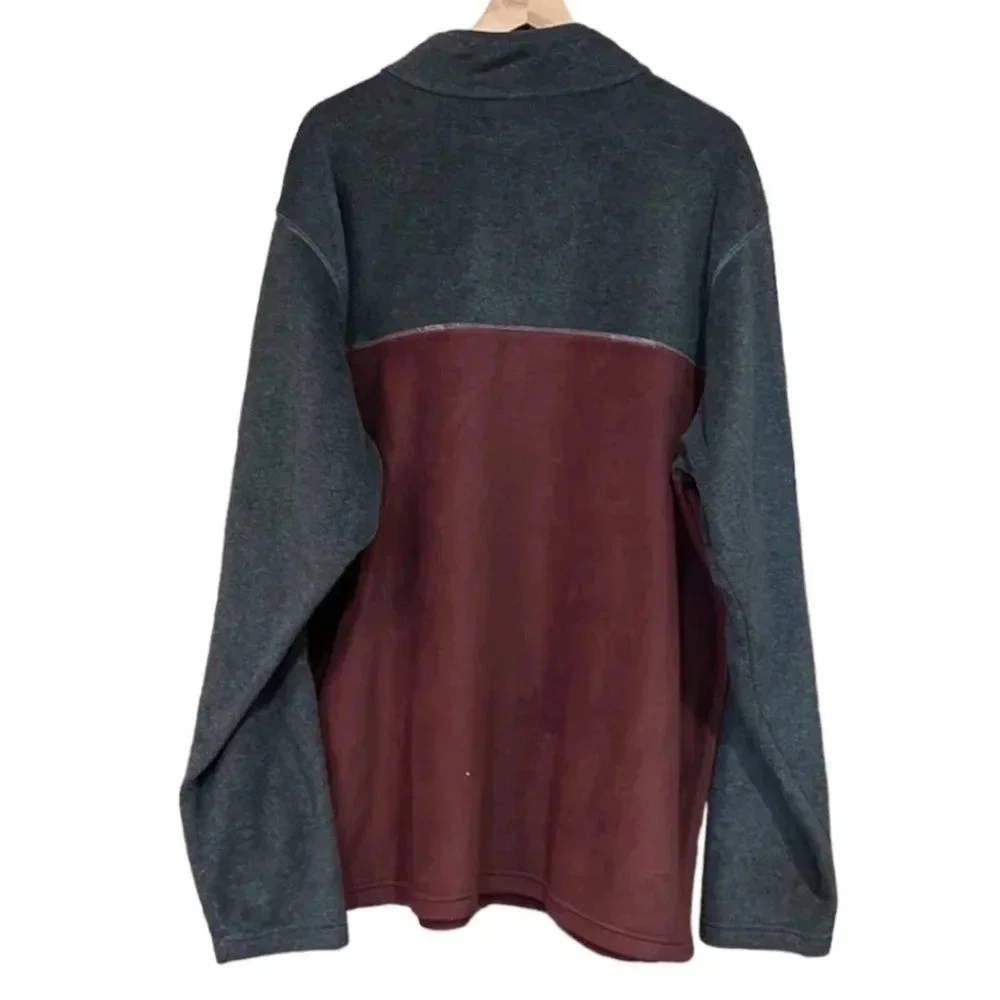 Columbia Steens Mountain Half Snap Fleece Pullover Jacket 3XT - Picture 7 of 12